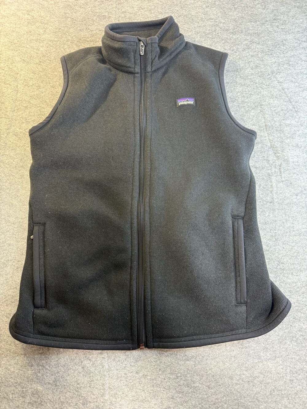Patagonia Women's Better Sweater Full Zip Fleece Vest Black